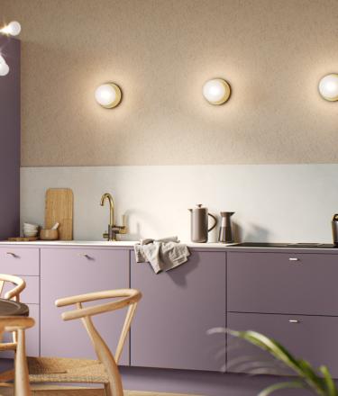 Puustelli keittiö lavender uusi sävy