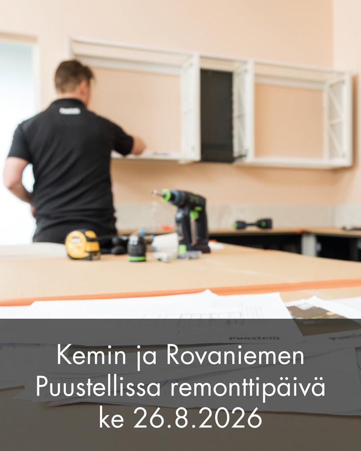 Remonttipäivä Kemi ja Rovaniemi