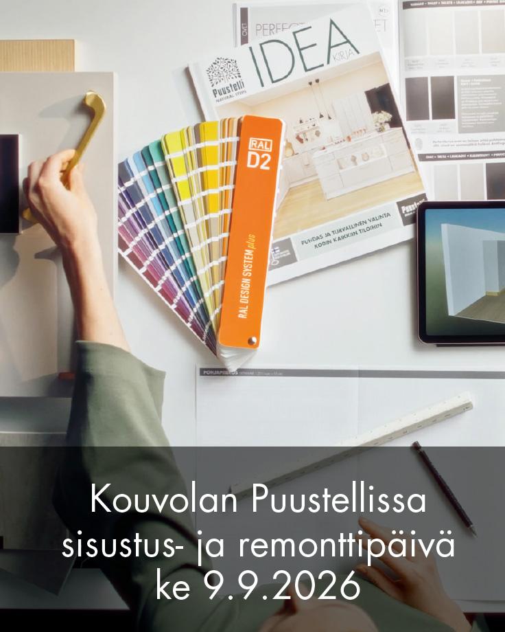 Kouvolan sisustuspäivä 9.9.2026