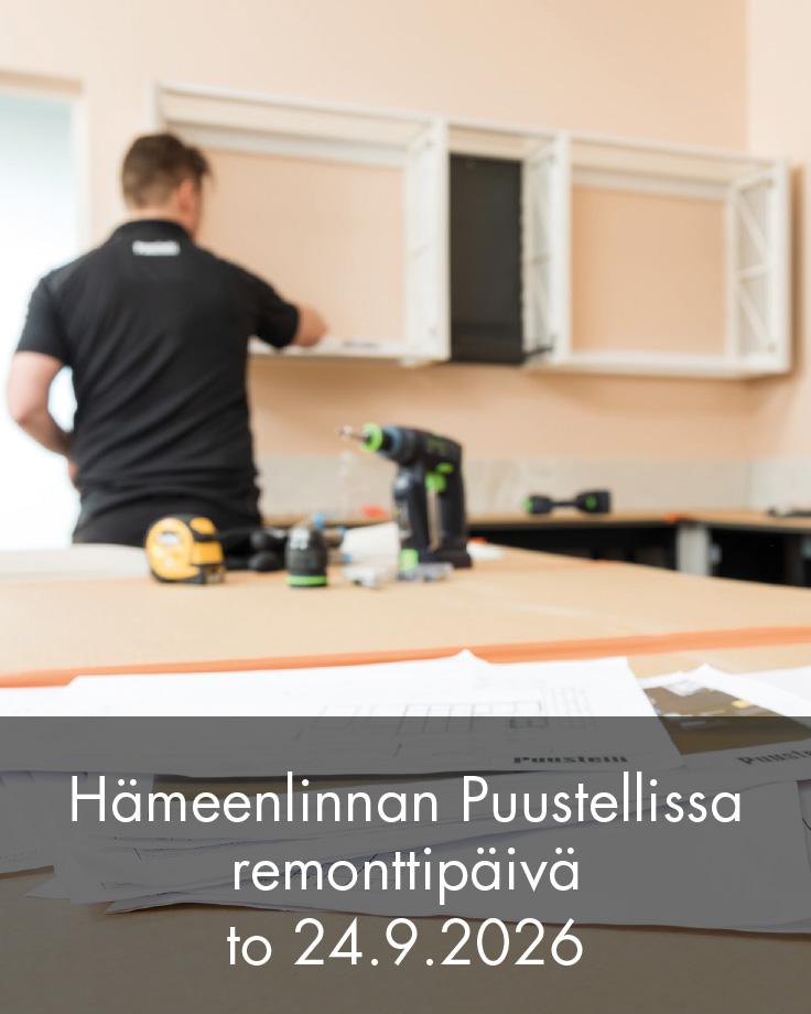 Hämeenlinna remonttipäivä 24.9.2026