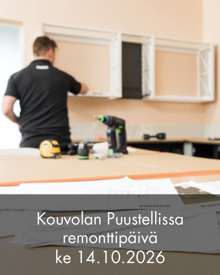 Kouvolan remonttipäivä 14.10.2026