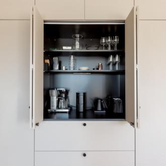 Puustelli aamiaiskaappi Stone Grey