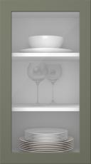 Maalattu ovi, Petite, PM60LA, Rosemary (clear lasi)