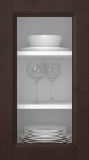 Koivuovi, Woody, PP25LA, Tummanruskea (clear lasi)