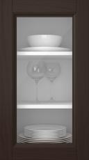 Tammiovi, Woody, PP25LA, Tummanruskea (clear lasi)