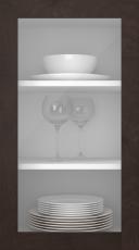 Koivuovi, Frame, PP60LA, Kastanja (clear lasi)