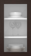 Tammiovi, Frame, PP60LA, Tummanruskea (clear lasi)