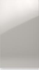 PerfectSense-ovi, Variant, TML874A, Light grey, highgloss  (ph49 valkoinen vedin)