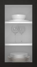 Koivuovi, Format, TP68LA, Musta (clear lasi)