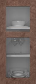 Koivuovi, M-Concept, WS21KPOLA2, Pekaanipähkinä (clear lasi)