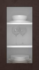 Koivuovi, M-Concept, WS21LA, Tummanruskea (clear lasi)