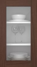 Tammiovi, M-Concept, WS21LA, Pekaanipähkinä (clear lasi)