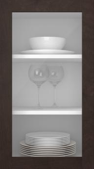 Koivuovi, Frame, PP60LA, Kastanja (clear lasi)