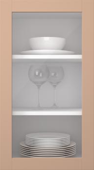 Koivuovi, Frame, PP60LA, Almond (clear lasi)