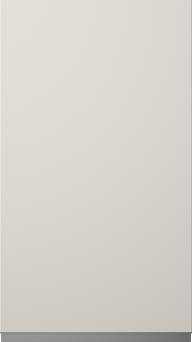 Lakattu ovi, Variant, TML874A, Seashell white, matt  (ph41 musta vedin)