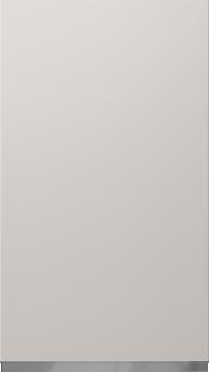 Lakattu ovi, Variant, TML874A, Light grey, satin  (ph50 MetalGrey vedin)