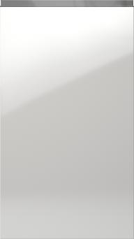 Lakattu ovi, Variant, TML874Y, White, highgloss  (ph50 MetalGrey vedin)