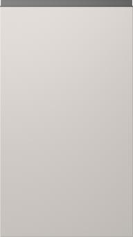 Lakattu ovi, Variant, TML874Y, Light grey, satin  (ph41 musta vedin)