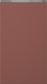 Lakattu ovi, Variant, TML874Y, Rusty red, matt  (ph50 MetalGrey vedin)