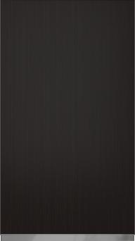 Erikoisviiluovi OakLook M-Classic TP43P4A, Tummasuklaa (ph50 MetalGrey vedin)