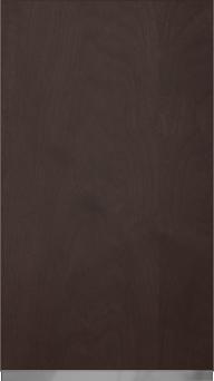 Koivuovi Classic TP47P4A, Tummanruskea (ph50 MetalGrey vedin)