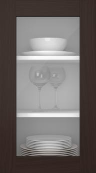 Tammiovi, M-Concept, WS21LA, Tummanruskea (clear lasi)