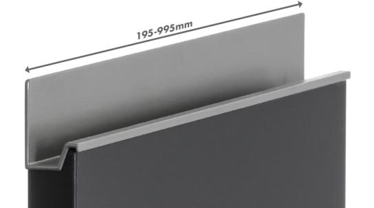 Profil-4, metal grey