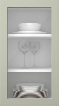 Maalattu ovi, Petite, PM60LA, Sage (clear lasi)