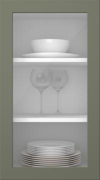 Maalattu ovi, Petite, PM60LA, Rosemary (clear lasi)