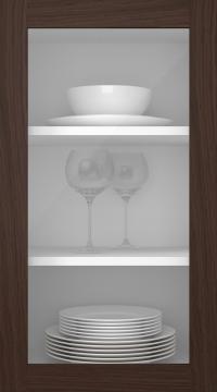 Tammiovi, Frame, PP60LA, Tumman ruskea (clear lasi)