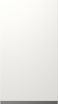Lakattu ovi, Variant, TML874A, White, satin  (ph41 musta vedin)