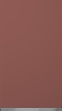 Lakattu ovi, Variant, TML874A, Rusty red, matt  (ph50 MetalGrey vedin)