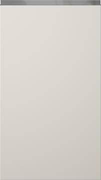 Lakattu ovi, Variant, TML874Y, Seashell white, matt  (ph50 MetalGrey vedin)