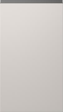 Lakattu ovi, Variant, TML874Y, Light grey, satin  (ph41 musta vedin)