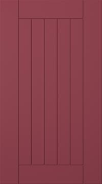 Maalattu ovi, Stripe, TMU11, Cranberry