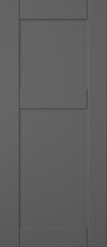 Maalattu ovi, Simple, TMU13KPO, Graphite Grey