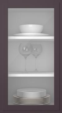 Koivuovi, Format, TP68LA, Aubergine (clear lasi)