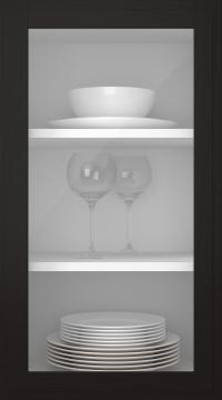 Tammiovi, Format, TP68LA, Musta (clear lasi)