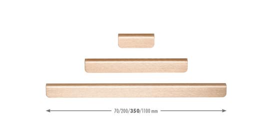 Flapp, harjattu messinki