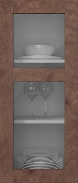 Koivuovi, M-Concept, WS21KPOLA2, Pekaanipähkinä (clear lasi)