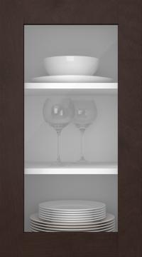 Koivuovi, M-Concept, WS21LA, Tummanruskea (clear lasi)