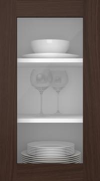 Tammiovi, M-Concept, WS21LA, Tumman ruskea (clear lasi)