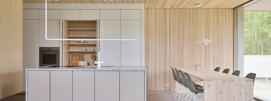 Puustelli saareke keittiö asuntomessut 2025 Puroila Oulun Merta